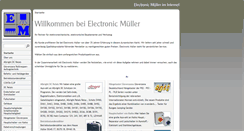 Desktop Screenshot of electronic-mueller.de