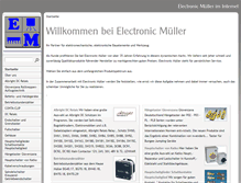 Tablet Screenshot of electronic-mueller.de